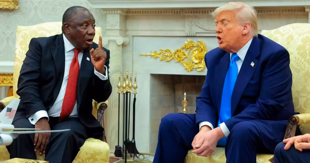 Africa’s largest economy moves to settle rift with world’s largest economy 17 months after Trump confronted Ramaphosa with genocide claims