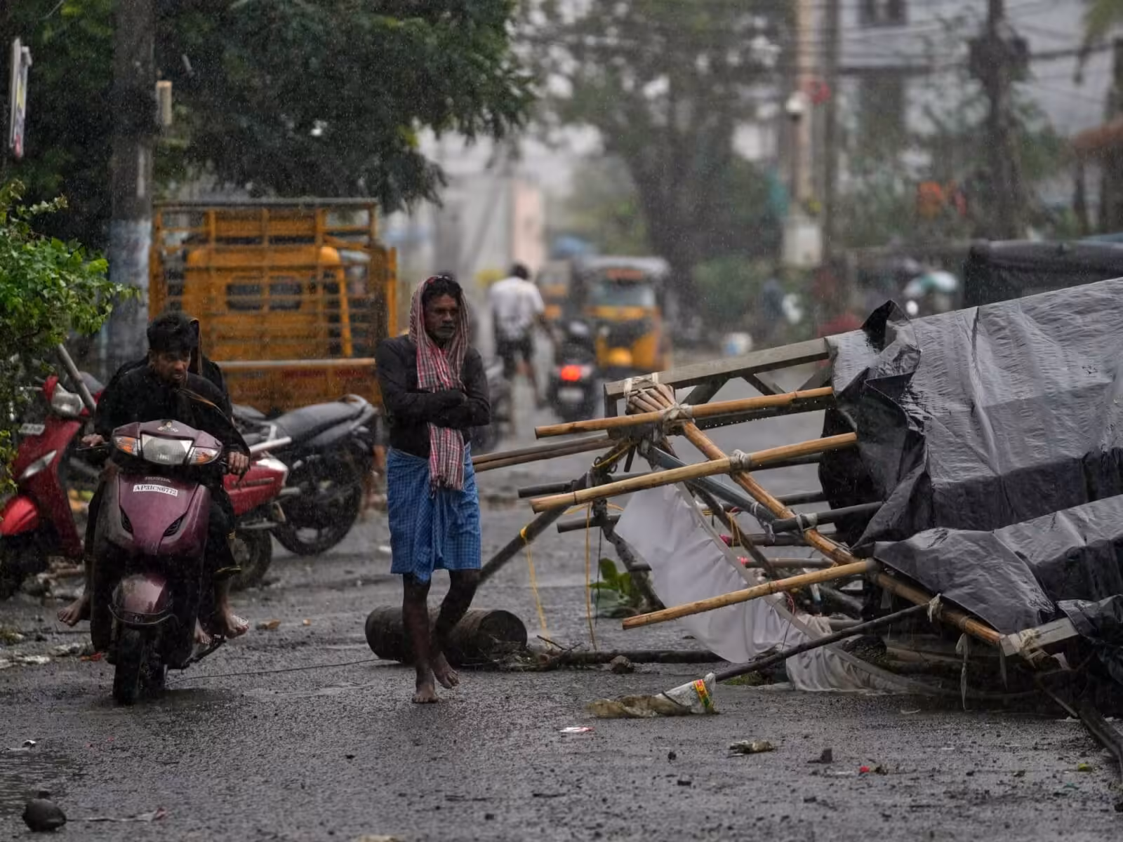 At least 3 dead after Cyclone Arnab hits southern India | Climate News