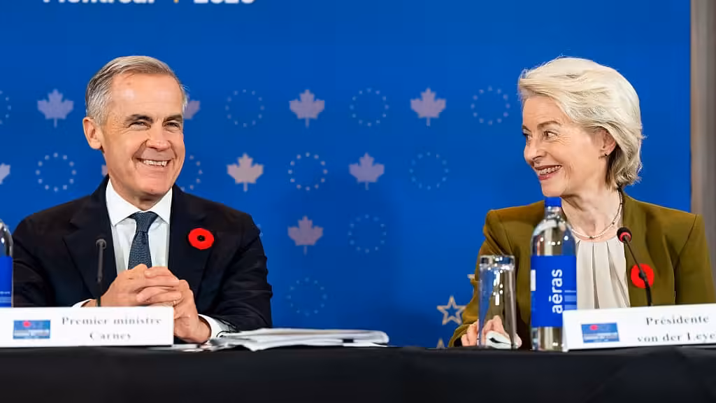 Carney Announces Canada and European Union Partnership