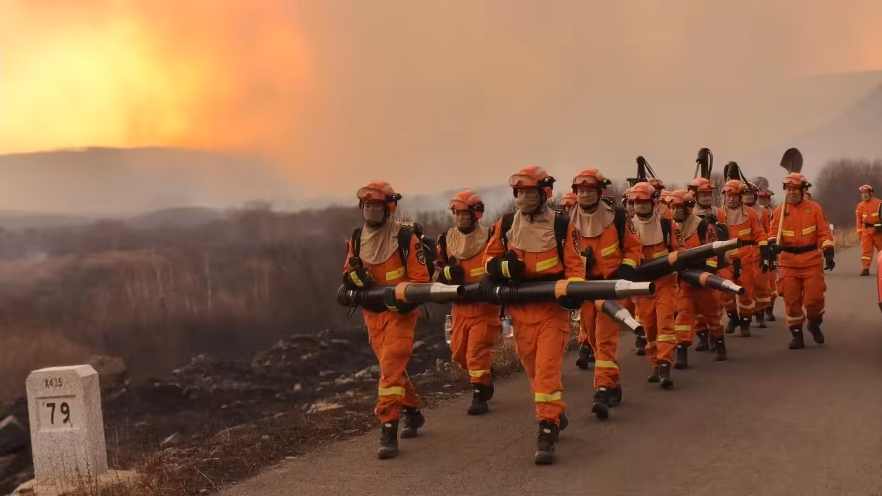 Chinese state media takes aim at Japanese firm KDDI over Mongolia wildfire