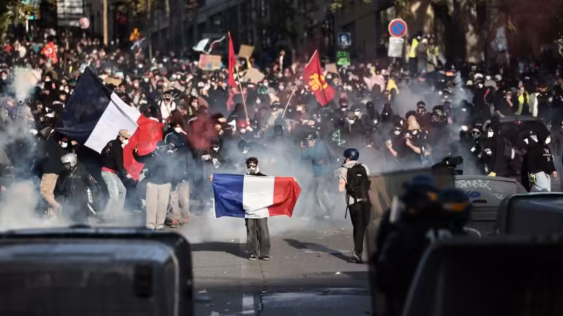 France sees another weekend of mass protests as thousands rally across Europe