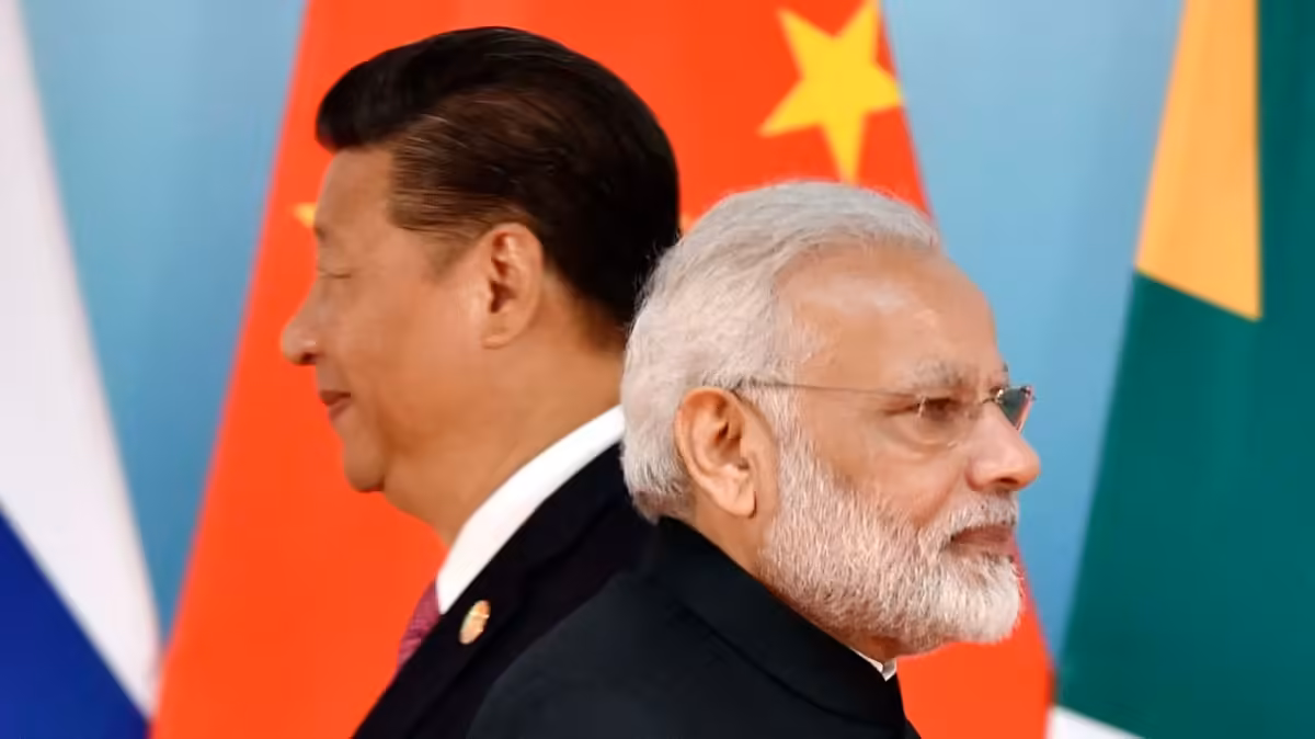 India and China were easing tensions