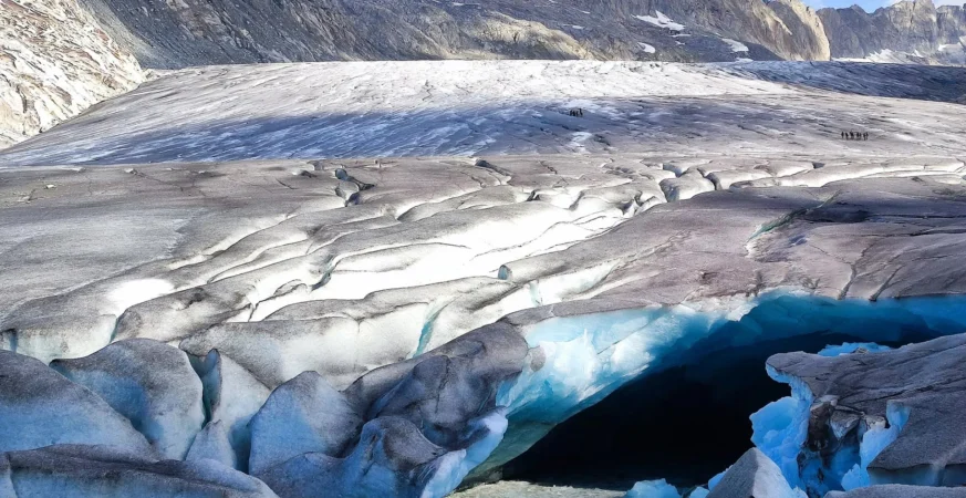 Nearly 20% of Switzerland’s glacier ice has vanished in just five years