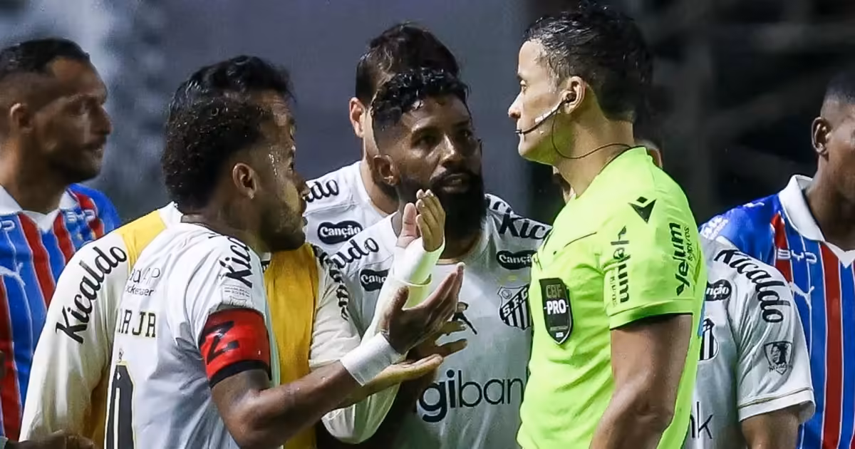 Neymar handed two-game Santos suspension for covering mouth in argument | Football
