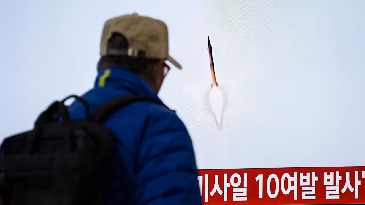 North Korea fires missile barrage days after rejecting South’s border talks