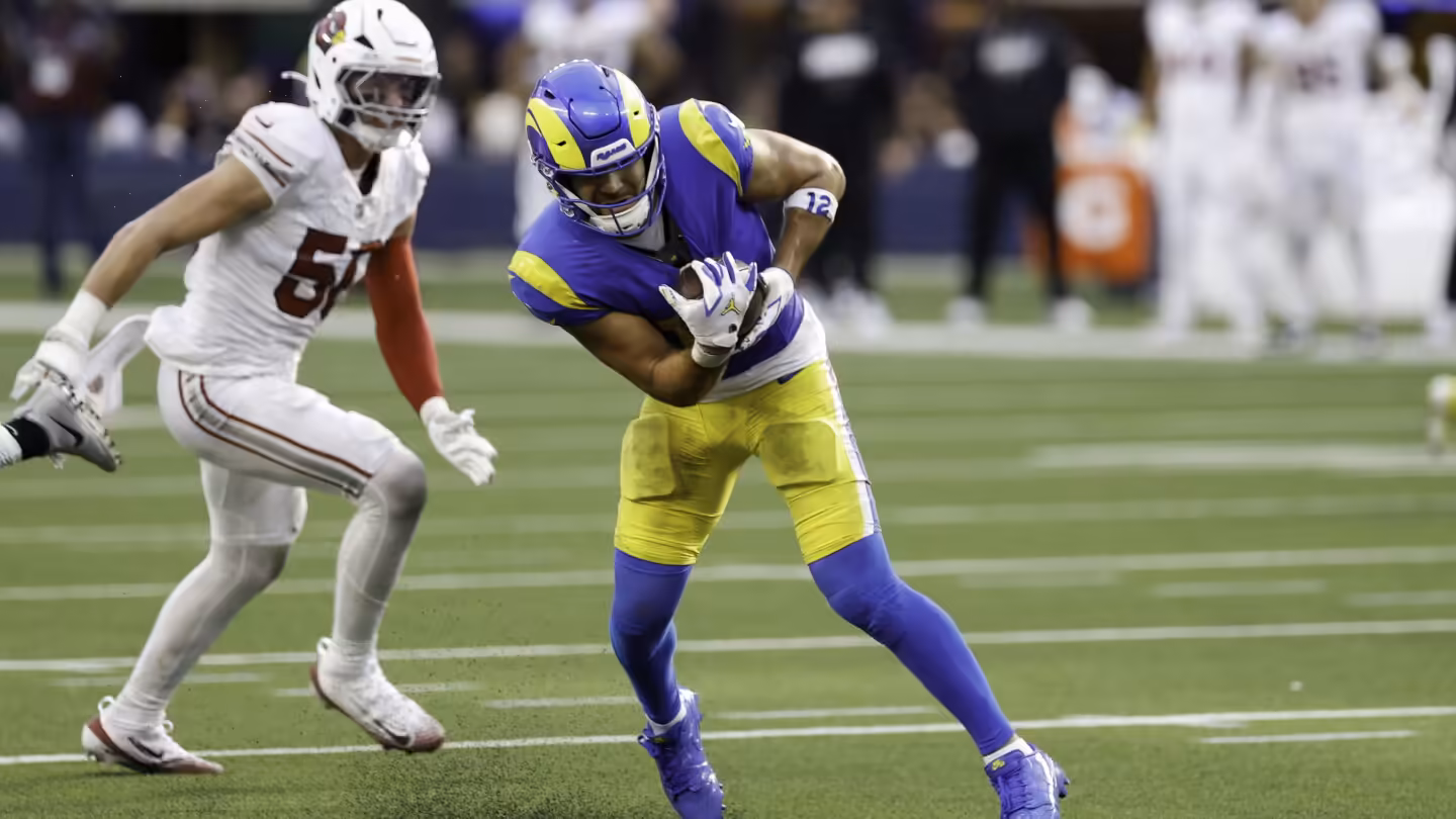 Puka Nacua leaves practice early with calf injury