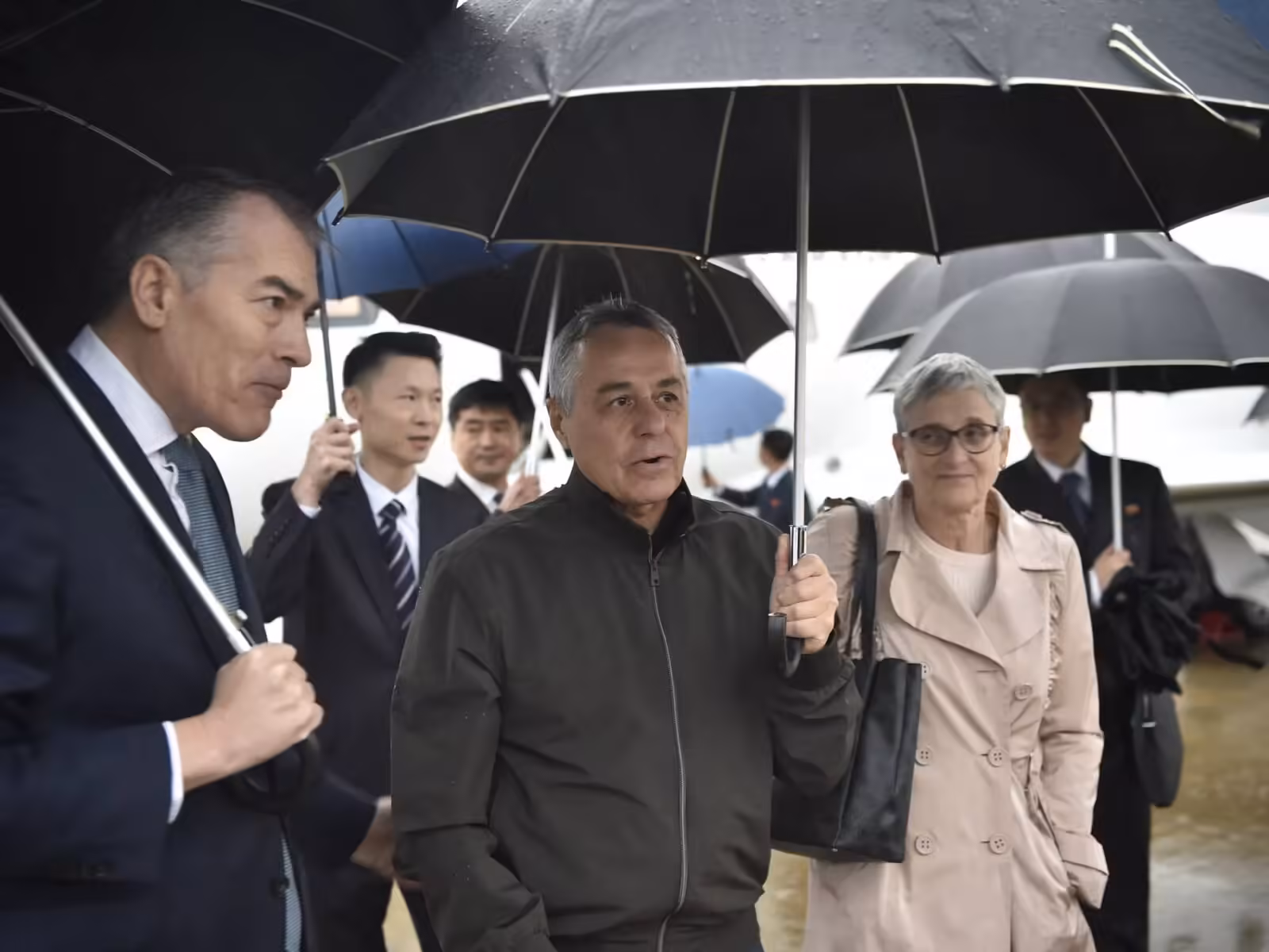 Swiss foreign minister talks political ties on rare visit to North Korea | Politics News