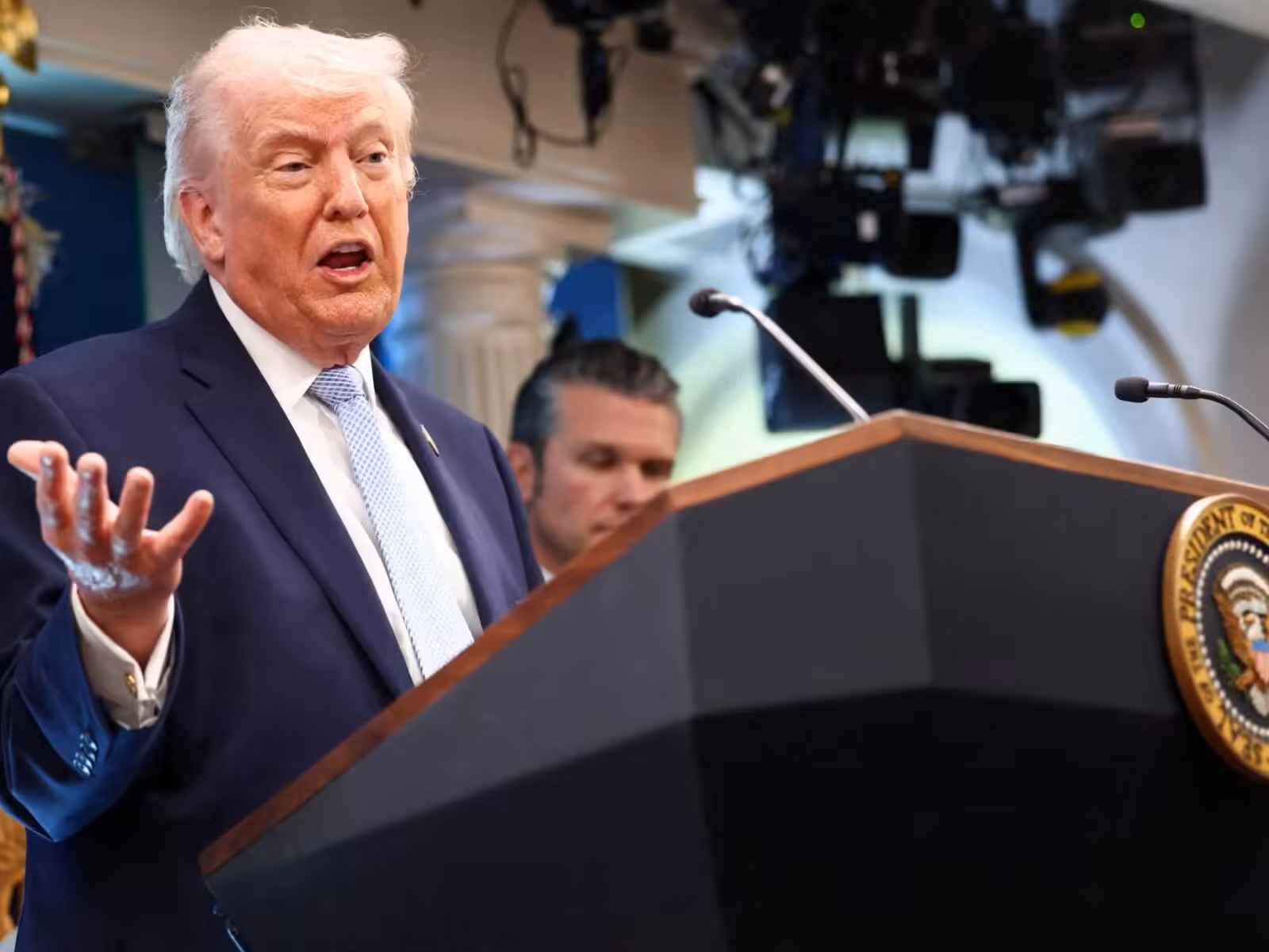 Trump says he may move White House press corps to new location | Donald Trump News